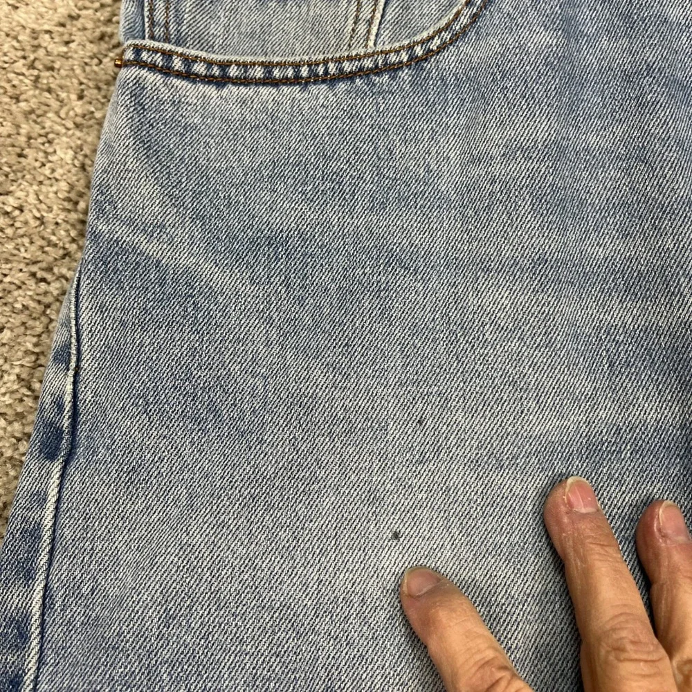 Levis 550 Relaxed Fit Jeans Mens 38x30 Light Wash Denim Tapered Leg 5 Pocket EUC